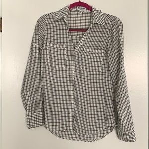 Express Portofino Windowpane Shirt